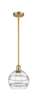 Ballston One Light Mini Pendant in Satin Gold (405|516-1S-SG-G556-8CL)