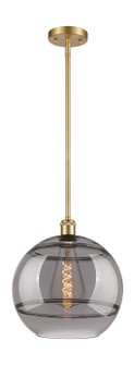 Ballston One Light Mini Pendant in Satin Gold (405|516-1S-SG-G556-12SM)