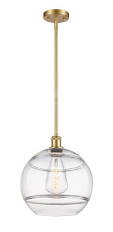 Ballston One Light Mini Pendant in Satin Gold (405|516-1S-SG-G556-12CL)