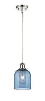 Ballston One Light Mini Pendant in Polished Nickel (405|516-1S-PN-G558-6BL)