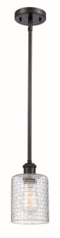 Ballston One Light Mini Pendant in Oil Rubbed Bronze (405|516-1S-OB-G112C-5CL)