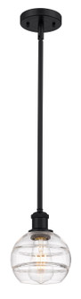 Ballston One Light Mini Pendant in Matte Black (405|516-1S-BK-G556-6CL)