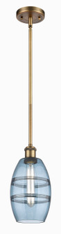 Ballston One Light Mini Pendant in Brushed Brass (405|516-1S-BB-G557-6BL)