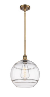 Ballston One Light Mini Pendant in Brushed Brass (405|516-1S-BB-G556-12CL)