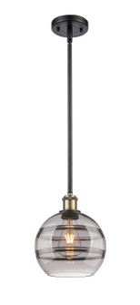 Ballston One Light Mini Pendant in Black Antique Brass (405|516-1S-BAB-G556-8SM)