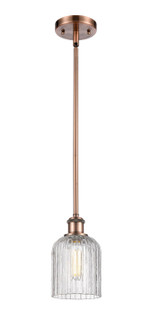 Ballston One Light Mini Pendant in Antique Copper (405|516-1S-AC-G559-5CL)