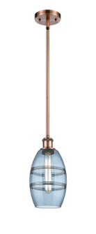 Ballston One Light Mini Pendant in Antique Copper (405|516-1S-AC-G557-6BL)