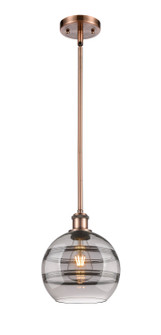 Ballston One Light Mini Pendant in Antique Copper (405|516-1S-AC-G556-8SM)
