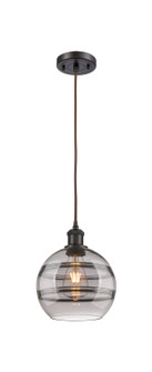 Ballston One Light Mini Pendant in Oil Rubbed Bronze (405|516-1P-OB-G556-8SM)