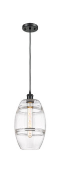 Ballston One Light Mini Pendant in Matte Black (405|516-1P-BK-G557-8CL)