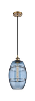 Ballston One Light Mini Pendant in Brushed Brass (405|516-1P-BB-G557-8BL)