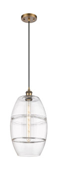 Ballston One Light Mini Pendant in Brushed Brass (405|516-1P-BB-G557-10CL)
