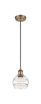 Ballston LED Pendant in Brushed Brass (405|516-1P-BB-G556-6CL)