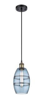 Ballston LED Pendant in Black Antique Brass (405|516-1P-BAB-G557-6BL)