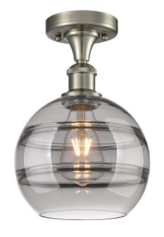 Ballston One Light Semi-Flush Mount in Polished Chrome (405|516-1C-PC-G556-8SM)
