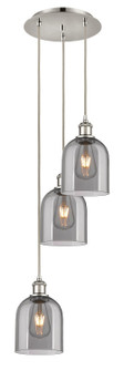 Ballston Three Light Pendant in Polished Nickel (405|113B-3P-PN-G558-6SM)