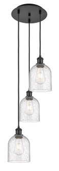 Ballston Three Light Pendant in Matte Black (405|113B-3P-BK-G558-6SDY)