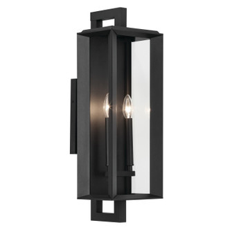 Kroft Two Light Outdoor Wall Mount in Textured Black (12|59133BKT)