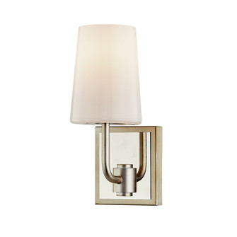 Simone One Light Bath and Vanity in Warm Silver Leaf (67|B7691-WSL/PN)