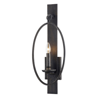 Baily One Light Wall Sconce in Aged Silver (67|B7381-APW)