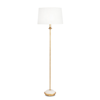 Fisher Two Light Floor Lamp in Gold Leaf (400|14-1061)