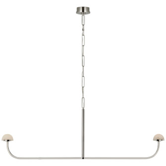 Pedra LED Chandelier in Polished Nickel (268|KW 5625PN-ALB)