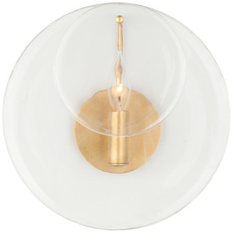 Loire One Light Wall Sconce in Gild (268|ARN 2455G-CSG)