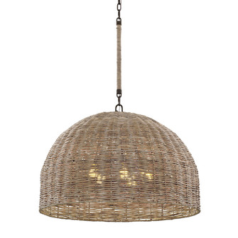 Huxley Five Light Chandelier in Tidepool Bronze (67|F6905-TBZ)