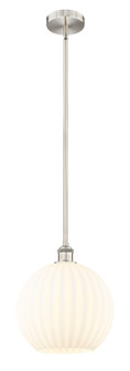 Edison LED Mini Pendant in Brushed Satin Nickel (405|616-1S-SN-G1217-12WV)