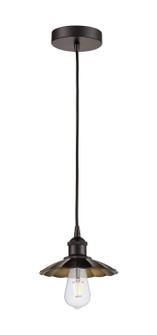 Scallop LED Mini Pendant in Oil Rubbed Bronze (405|616-1P-OB-M17-OB)