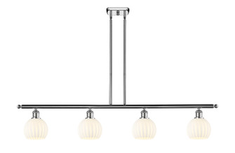 Ballston LED Island Pendant in Polished Chrome (405|516-4I-PC-G1217-6WV)