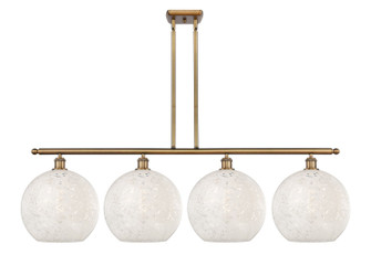 Ballston LED Island Pendant in Brushed Brass (405|516-4I-BB-G1216-12WM)