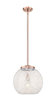 Franklin Restoration LED Pendant in Antique Copper (405|221-1S-AC-G1216-14WM)