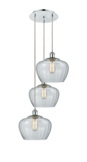 Ballston LED Pendant in Polished Chrome (405|113B-3P-PC-G92-L)