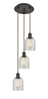 Ballston LED Pendant in Oil Rubbed Bronze (405|113B-3P-OB-G259)