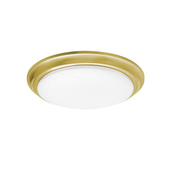 Baron LED Flush Mount in Satin Brass (162|BRNF14LAJD1SB)