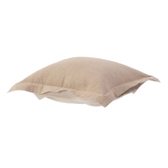 The Linen Puff Puff Ottoman Cover in Brown (204|C310-610)