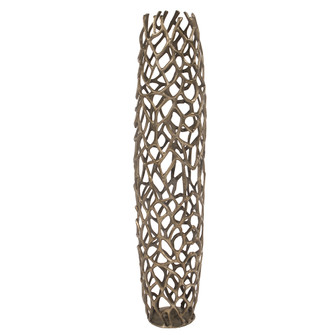 Bronze Aluminum Branch Vase in Titanium (204|35092)