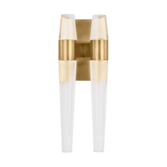 Lassell LED Wall Sconce in Natural Brass (182|SLWS34727NB)