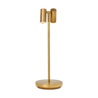 Doppia LED Table Lamp in Natural Brass (182|SLTB27027NB)