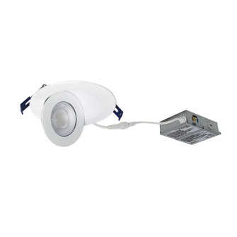 LED M-Curve LED Downlight in Matte Powder White (167|NMC-4RTWMPW)