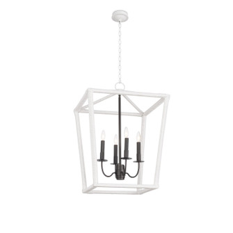Luella Four Light Lantern in Blackened Brass (400|16-1450)