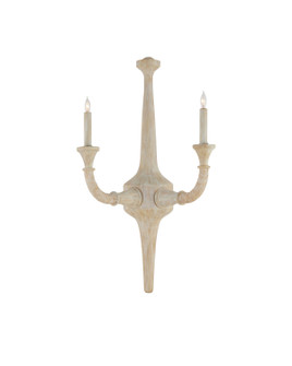 Aleister Collection Two Light Wall Sconce in Sandstone (142|5000-0246)