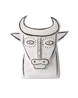 Thomas the Bull in Washed White/Black (142|1200-0792)