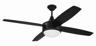 Phaze II 4- Blade 52''Ceiling Fan in Flat Black (46|PHZ52FB4)