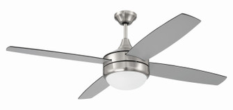 Phaze II 4- Blade 52''Ceiling Fan in Brushed Polished Nickel (46|PHZ52BNK4-BNGW)