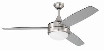 Phaze II 3-Blade 52''Ceiling Fan in Brushed Polished Nickel (46|PHZ52BNK3-BNGW)
