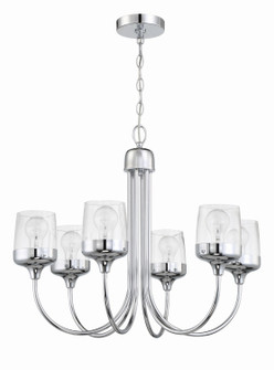 Wrenn Six Light Chandelier in Chrome (46|58126-CH)