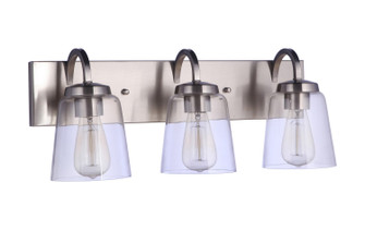 Elsa Three Light Vanity in Brushed Polished Nickel (46|16323BNK3)