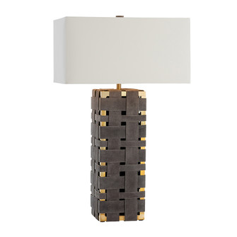 Elis One Light Table Lamp in Moss Gray (314|DS12010-111)